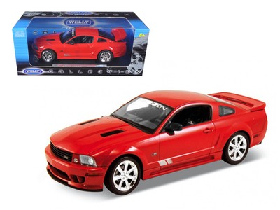 2007 Saleen Ford Mustang S281E 1:18 Diecast Model Welly 12569RD*