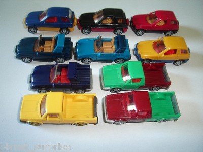 OFF-ROAD VEHICLES MODEL CARS VARIATIONS SET 1:87 H0 - KINDER SURPRISE MINIATURES