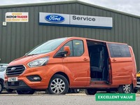2022 Ford Transit Custom Crew Cab LWB L2H1 Limited 320 Air Con Alloys Camera Sen