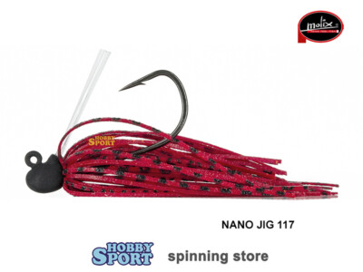 MOLIX NANO JIG 5 GR COLORE 117 RED TIGER  3/16 OZ  SPINNING BLACK BASS
