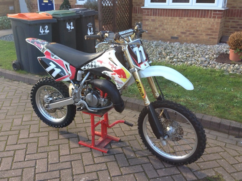 2006 Honda CR 85 Big Wheel CR85 125 MX Bike Motocross Scrambler YZ RM