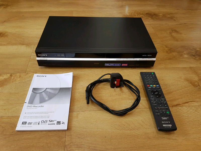 Sony RDRHXD890 PVR DVDrecorder HDD HDMI Black 160GB in Sawston