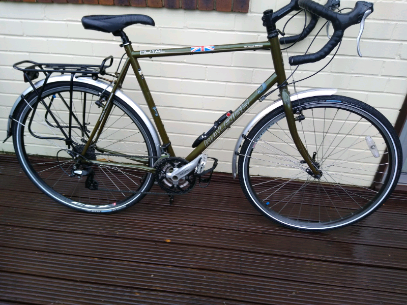 Cadre Vélo Rétro Raleigh Royal Touring – 53 Cm ST / 57 Cm TT – Gris