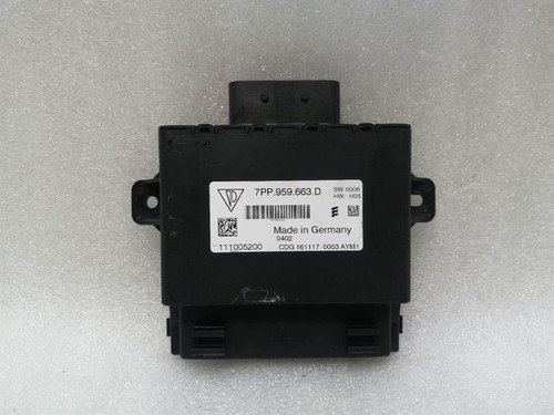 PORSCHE 911 991 Electronic Voltage Converter 7PP959663D Spannungsstabilisator