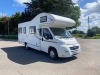 2012/61 Peugeot Elddis Autoquest 180 (6 Berth 6 seat belts under 3500kg)