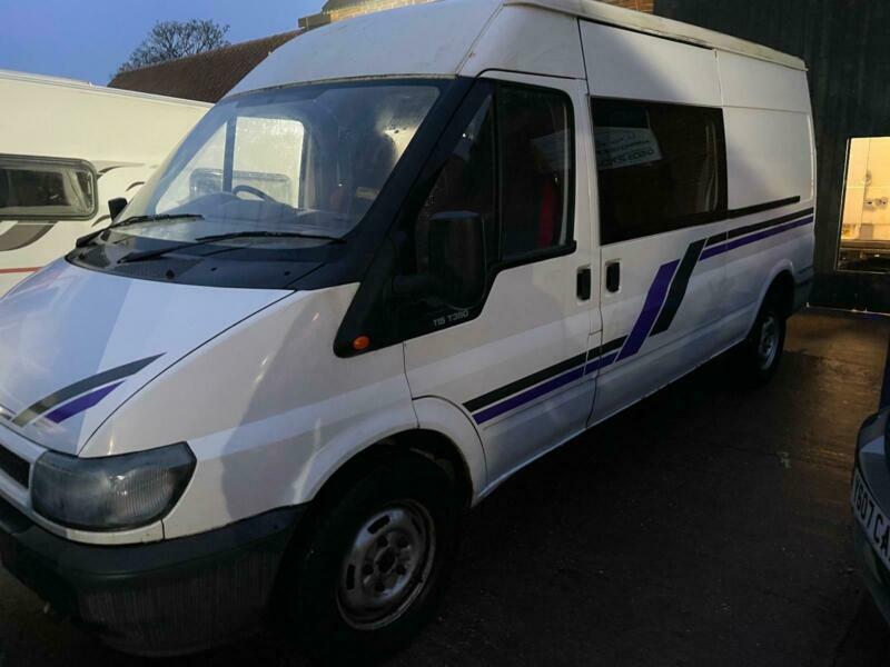 Ford TRANSIT 350 LWB CAMPER.12mths MOT/3mths Warranty in Norwich