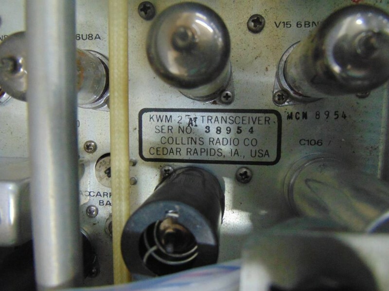 KWM-2 Transceiver S/N 38954