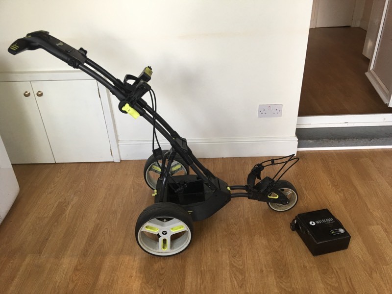 Motocaddy 2017 M1 Pro DHC 36 hole lithium battery in Mattishall