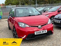 2016 MG MOTOR UK MG3 15 VTi-TECH 3Style Lux 5dr Start Stop] HATCHBACK Petrol Man
