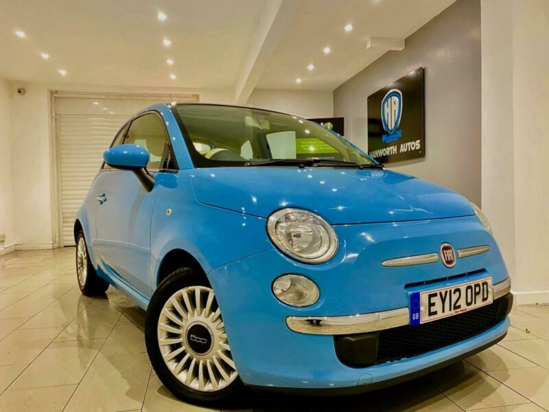 2012 Fiat 500 1.2 Lounge 3dr Dualogic [Start Stop] HATCHBACK Petrol Automatic in Feltham