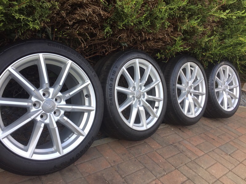 Genuine Audi TT TTS MK2 MK3 A4 A6 18" S Line Alloy Wheels ...