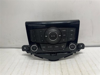 Used Radio Control Panel fits: 2011 Chevy Cruze AM-FM-XM-CD-ROM-MP3