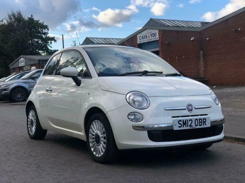 2012 Fiat 500 1.2 LOUNGE DUALOGIC 3d 69 BHP Semi Auto Hatchback Petrol