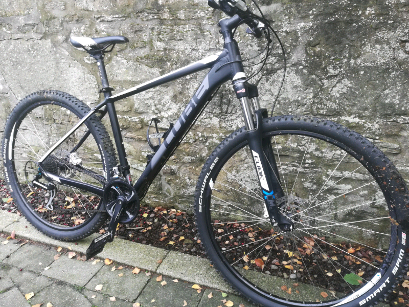 Cube Aim SL MTB hardtail 29er MTB meddium hydraulic disc brakes Alumi