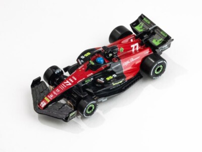 AFX Alfa Romeo F1 Spa #77 - Valtteri Bottas 2023 Mega G+ HO Slot Car AFX22081