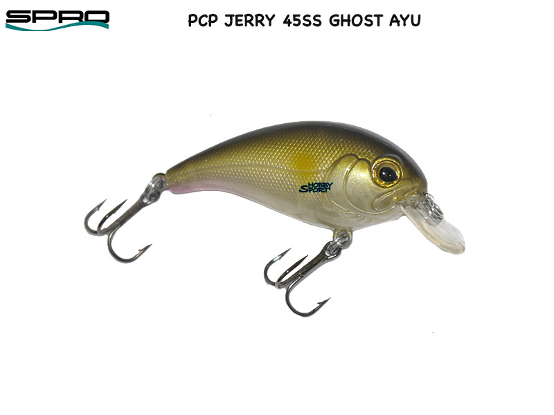 JERRY 45SS  CRANK BAIT  gr 5   col GHOST AYU  45mm 4390008  SPRO SPINNING