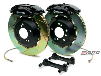 Brembo Rear GT Brake BBK 4piston Black 345x28 Slot BMW 525 528 530 540 M5 E39