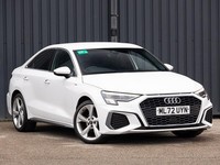 2022 Audi A3 30 TFSI S Line 4dr S Tronic SALOON PETROL Automatic