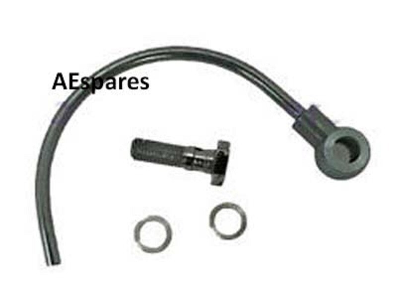 BSA GOLD STAR PETROL TANK BREATHER PIPE WITH CHROME HEADED BOLT  