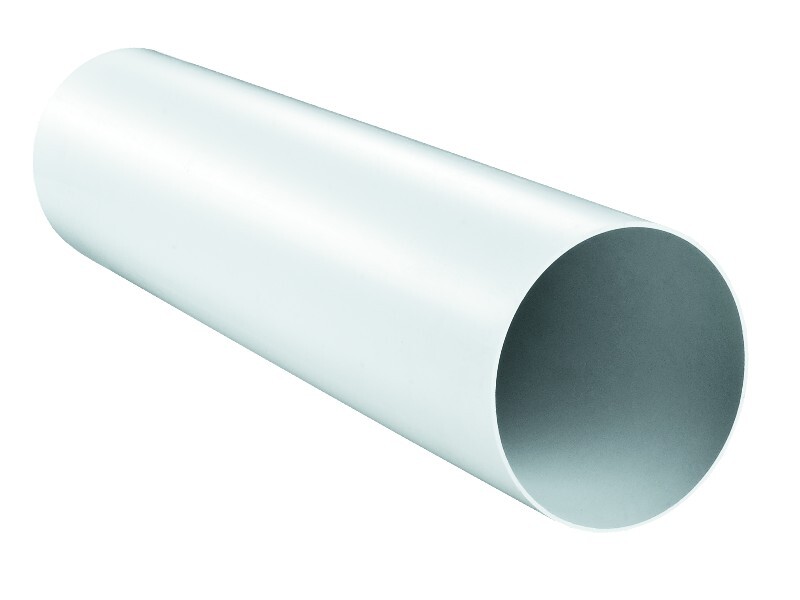 VENTS PVC Round Air Duct Pipe 150mm Dia x 0.5m | Series 30/1 Vent Tube
