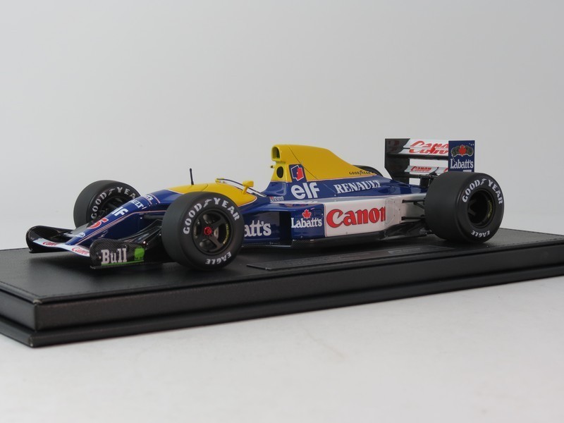 ミニカー WILLIAMS RENAULT FW14 RICCARDO PATRESE 1/64 Aoshima Williams F1 1992 FW14b #6 RICCARDO PATRESE diecast