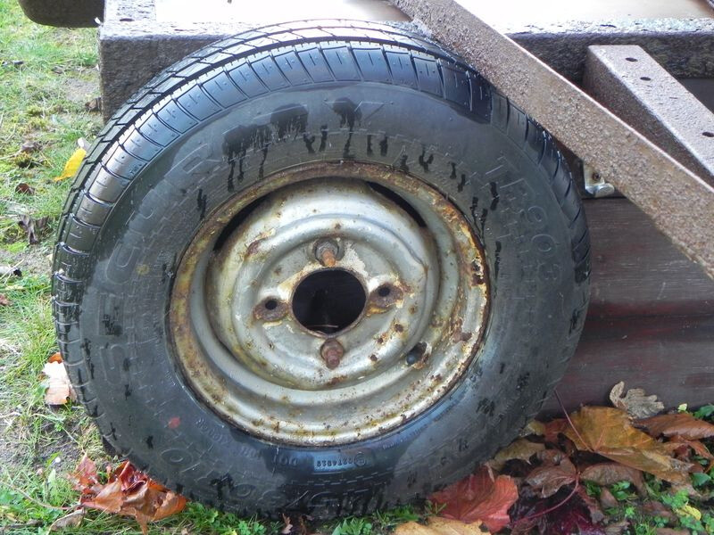 car trailer wheels trailer for spares or repair in Nairn, Highland
