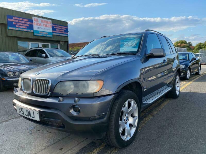 BMW X5 V8 4.4 Sport. Top spec car. Reg Y618 TBY, Winter