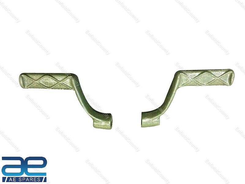 Pair BSA M20 WD Rigid Riders Front Footrest Green 1939 -1945 66-4913 
