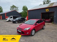 2012 Ford Focus Titanium Hatchback Petrol Manual Red