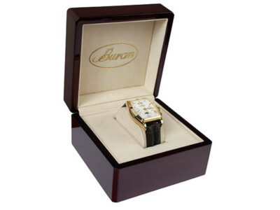 Pre-owned Buran V.m. Mechanical Chronograph Moon Phase 31679/1446137 Us