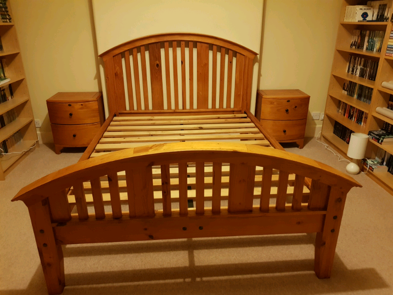 Solid Pine 6 Piece Chunky Bedroom Furniture Set in Southside, Glasgow