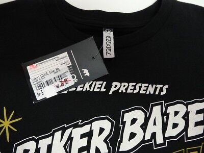 Ezekiel Biker Babe Dye Tee T-Shirt schwarz NEU Shirt Größe S L Skater Sk8 T