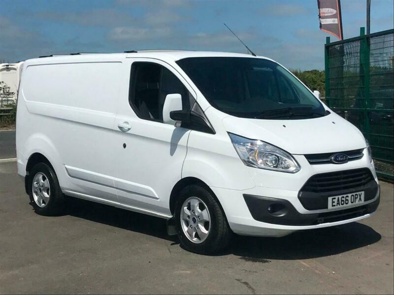 FORD TRANSIT CUSTOM LIMITED 2.0TDCI 130BHP VAN IN WHITE. *ONE OWNER
