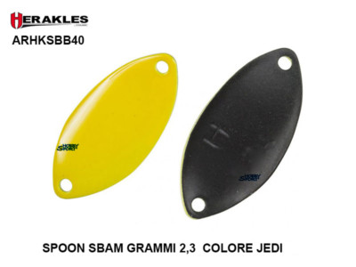 SPOON SBAM 2,3 GR 40 JEDI ARHKSBB40 HERAKLES AREA TROUT SPINNING LAGO
