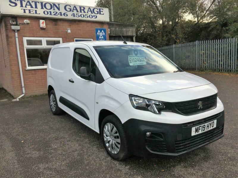 2019 Peugeot Partner 1000 1.6 BlueHDi 100 Professional Van PANEL VAN