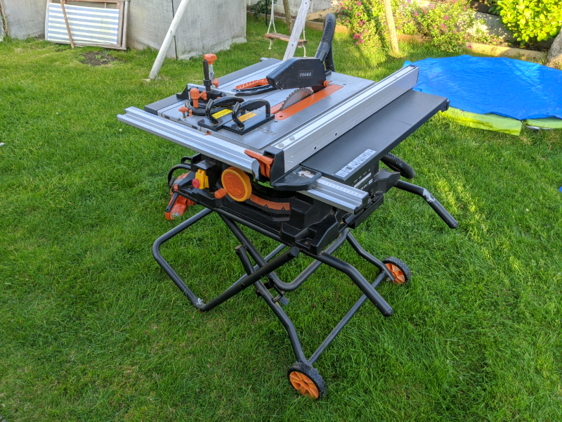 Table saw EVOLUTION RAGE 5S extending mobile in Hayle, Cornwall Gumtree