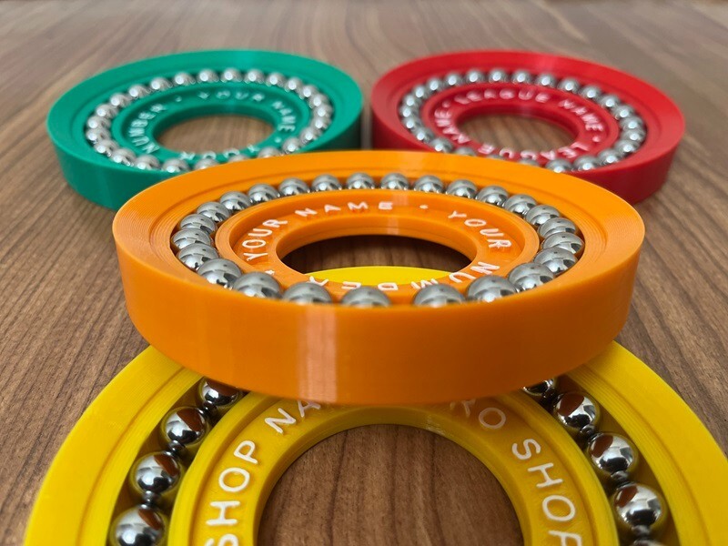 Bowling Ball Rotating Cup Stand 2.0  -  Personalized