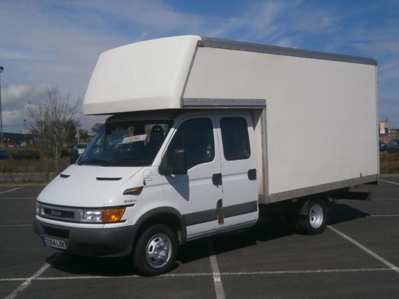 2004 54 IVECO DAILY 35S12 2.3 TD HPI LWB 7 SEATER DOUBLE CREW CAB LUTON