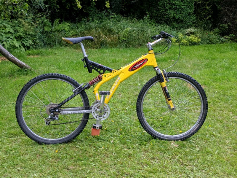 bike on the ground