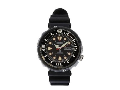 Pre-owned Seiko Men's Watch Srp655 Prospex Sea Diver 200m Black Dial Automatic 50mm