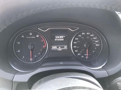 Speedometer Convertible MPH ID 8V0920971D Fits 15-18 AUDI A3 52531