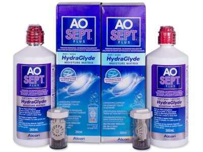 AOSEPT PLUS® CON HYDRAGLYDE® ALCON SOLUZIONE 360 ML Offerta 2 pezzi X 360 ml