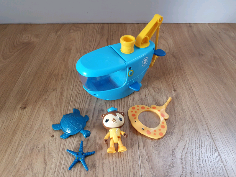 Octonauts Gup C Vehicle With Shellington And Sea Creature Figures In Cheadle Hulme Manchester Gumtree