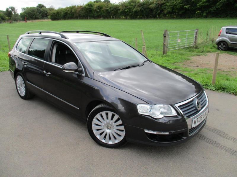 2008 VOLKSWAGEN PASSAT HIGHLINE TDI ESTATE FULL LEATHER TRIM ESTATE