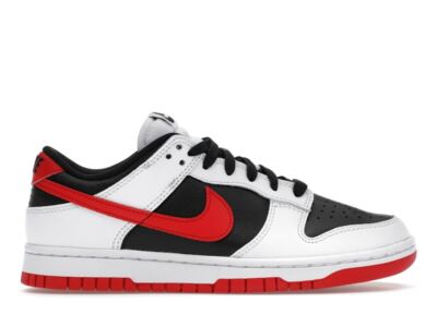 洋書　RED & WHITE Nike Dunk Low White Black Red - FD9762-061 | eBay