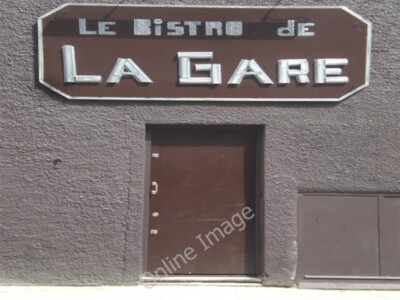 Photo 6x4 Rear exit of Le Bistro de la Gare, Calthorp Street N1 London Th c2009