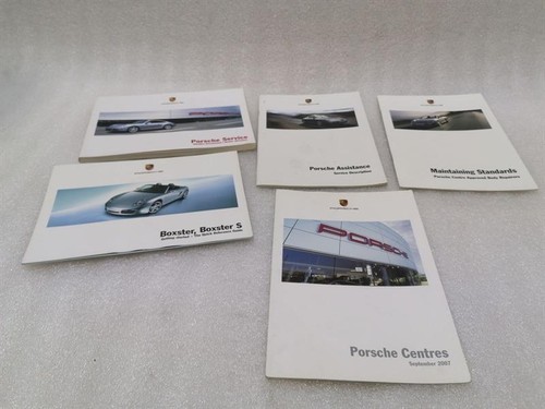 PORSCHE BOXSTER 987 SERVICE BOOKLET / MAINTENANCE HANDBUCH