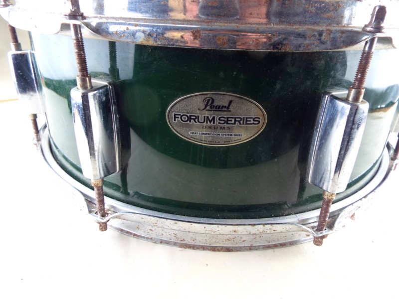 Pearl Snare Drum Forum Series Wood Green