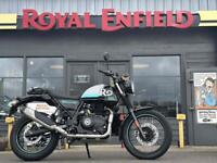 2024 Royal Enfield Scram 411 Silver Spirit 4 Miles UK's No.1 R.E Dealer