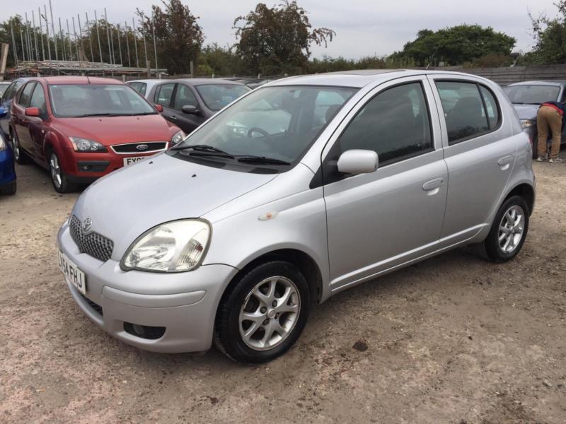 TOYOTA YARIS 2004 1.0 VVTI TSPIRIT PETROL MANUAL LOW